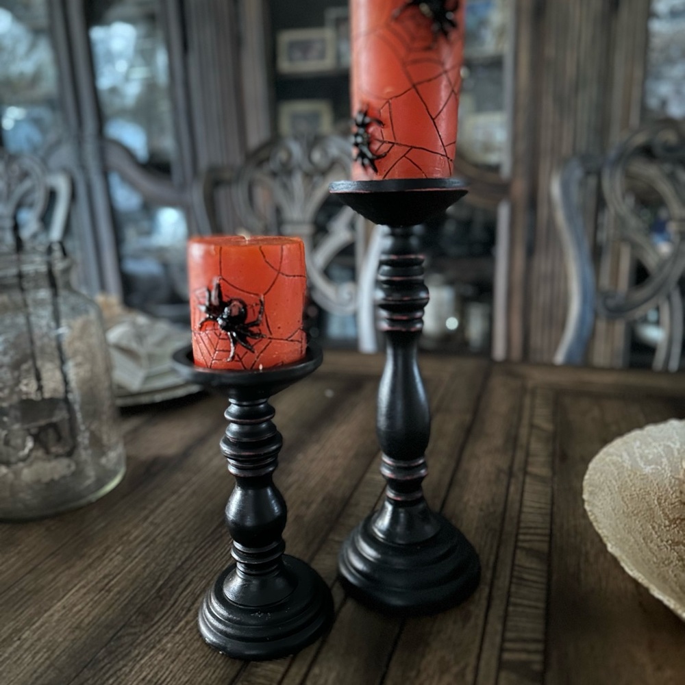 Halloween Candelabra Decor * Like New